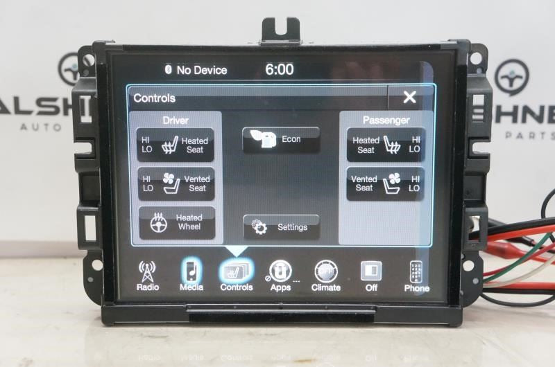 2016 Jeep Grand Cherokee 8.4'' Display Audio Radio Navi Receiver 68301356AB OEM - Alshned Auto Parts