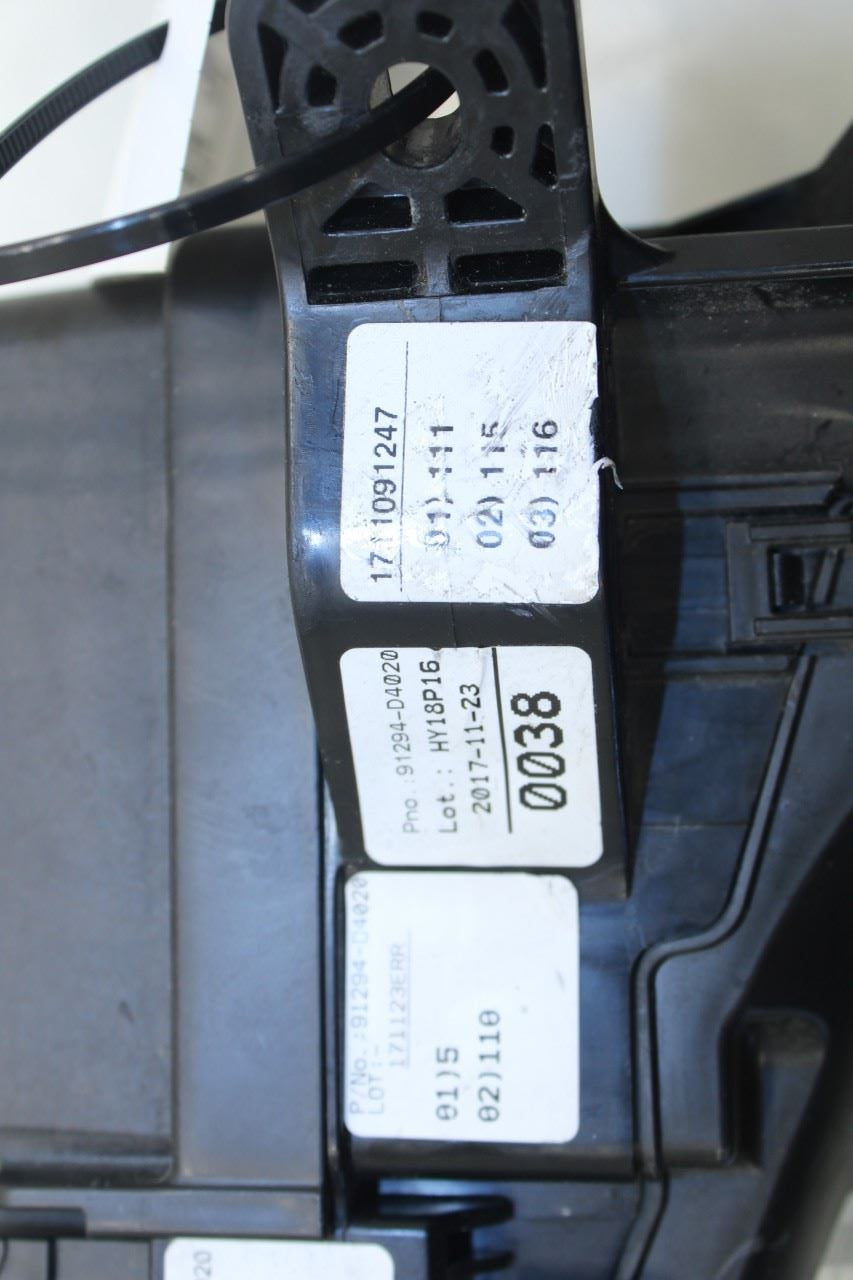 2016-2018 Kia Optima LX 2.4L FWD Engine Fuse Relay Junction Box 91294-D4020 OEM - Alshned Auto Parts