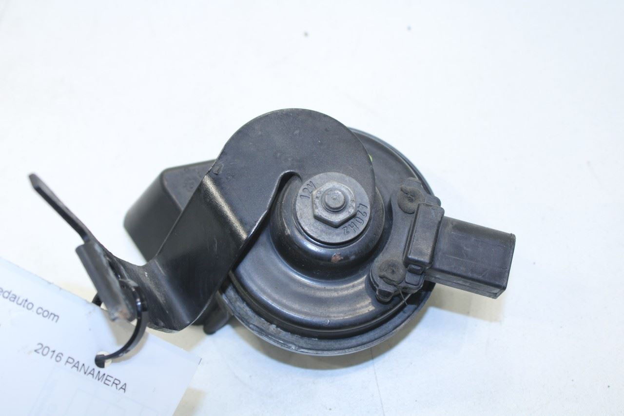 2014-2016 Porsche Panamera 4 Low Note Horn w/ Bracket 97063502601 OEM - Alshned Auto Parts