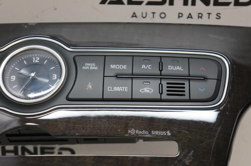 14-16 Kia Cadenza AC Heater Temperature Control Center Dash Panel 972503RGF0 OEM - Alshned Auto Parts