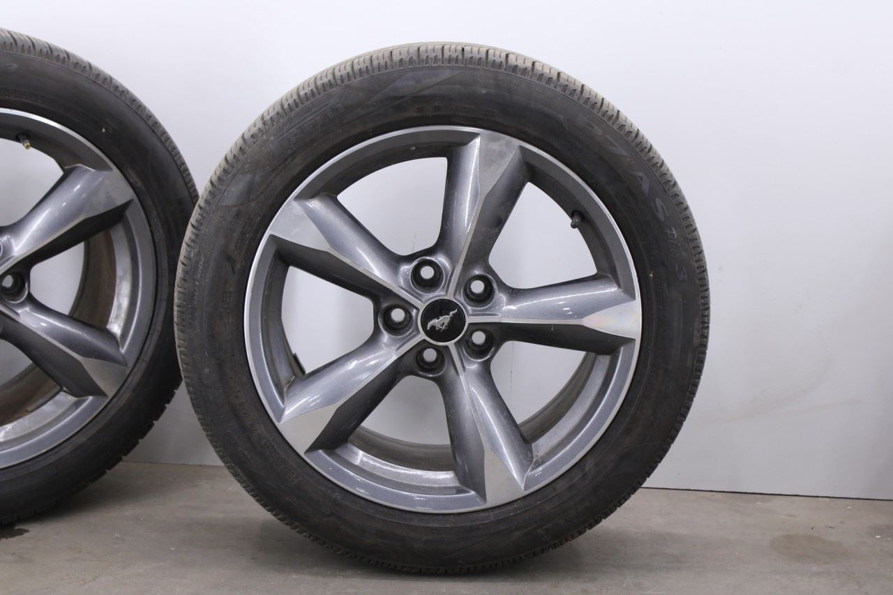 15-17 Ford Mustang Conv V6 Alloy Wheel Tire Pirelli P7 AS Plus 3 235/50R18 Set 44