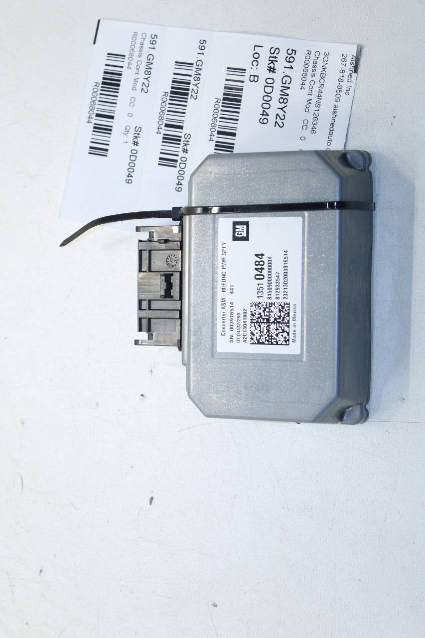 2019-2024 Chevrolet Blazer 2LT Power Supply Voltage Inverter Converter Module - Alshned Auto Parts