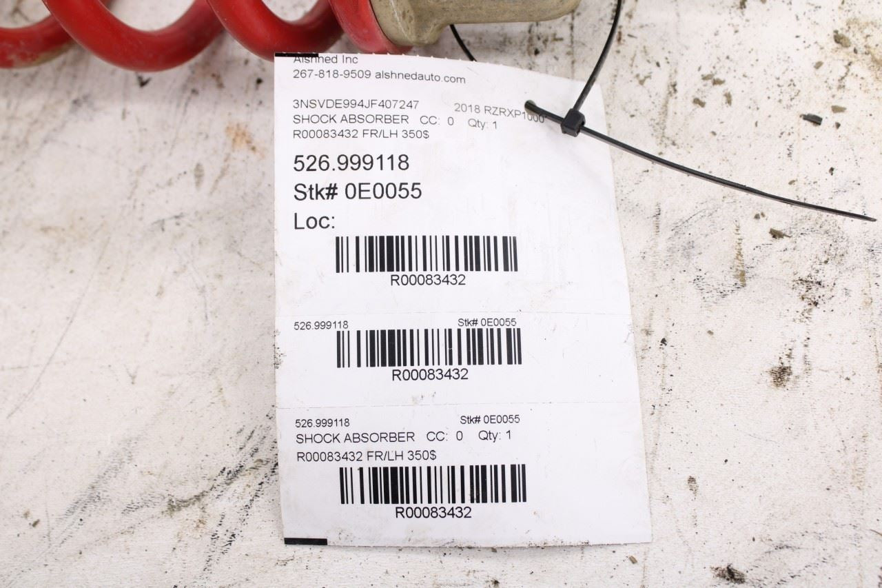 2018 Polaris RZR XP 1000 Front Left Shock Strut Absorber Walker Evans 704488813