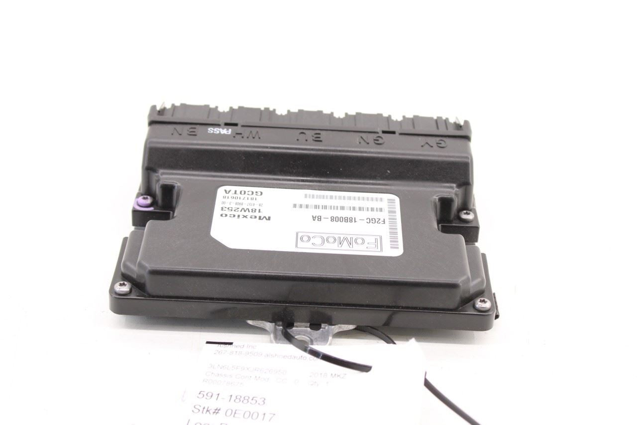 13-2018 Lincoln MKZ Reserve Continuous Control Damping Suspension Control Module - Alshned Auto Parts