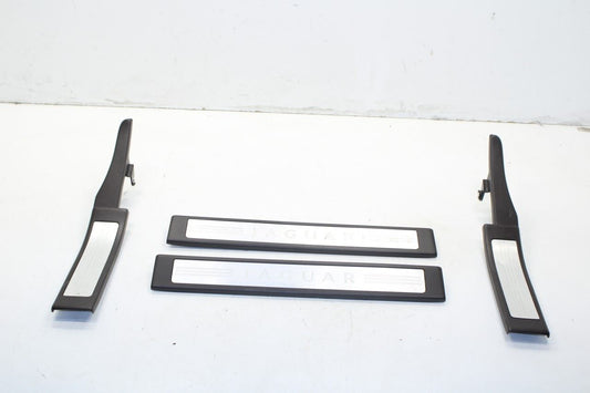 12-15 Jaguar XF Portfolio FR and RR Door Sill Scuff Plate Set of 4 DX2M-13200-A - Alshned Auto Parts