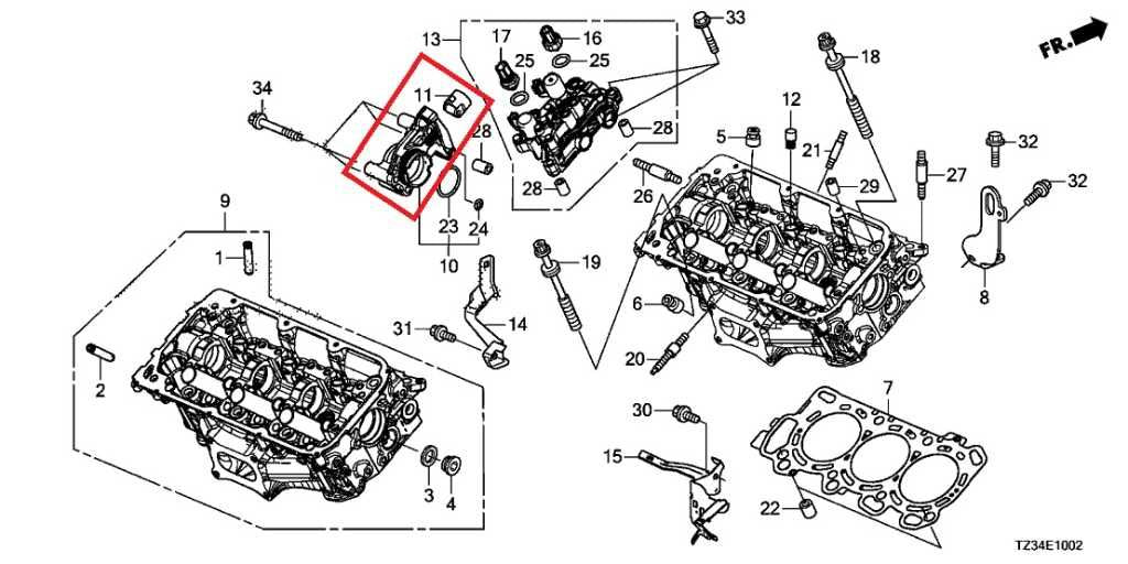 2015-2020 Acura TLX Tech 3.5L Engine Mounted High Pressure Fuel Pump 167905J63051