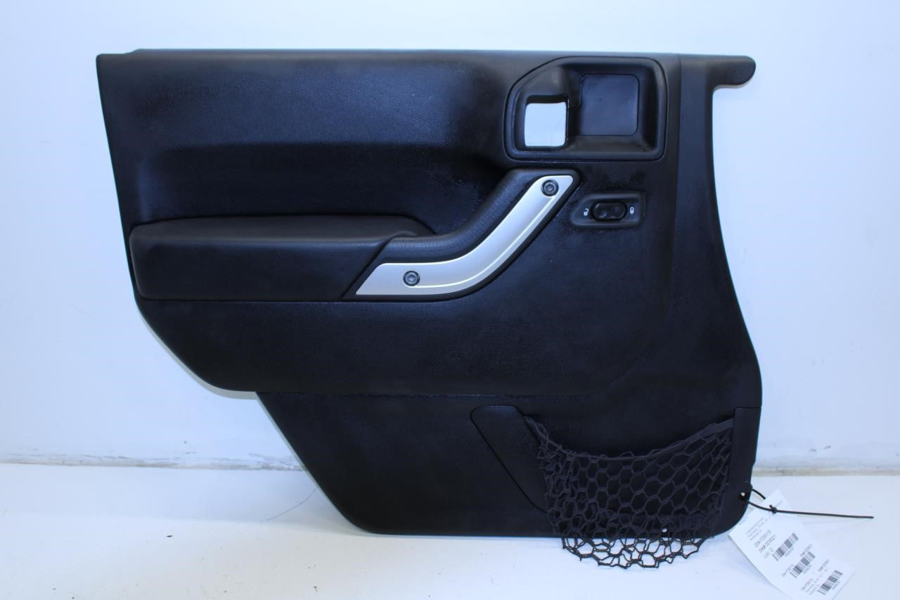 2011-2017 Jeep Wrangler Sahara Front Left Driver Door Trim Panel 1QJ37DX9AF OEM - Alshned Auto Parts