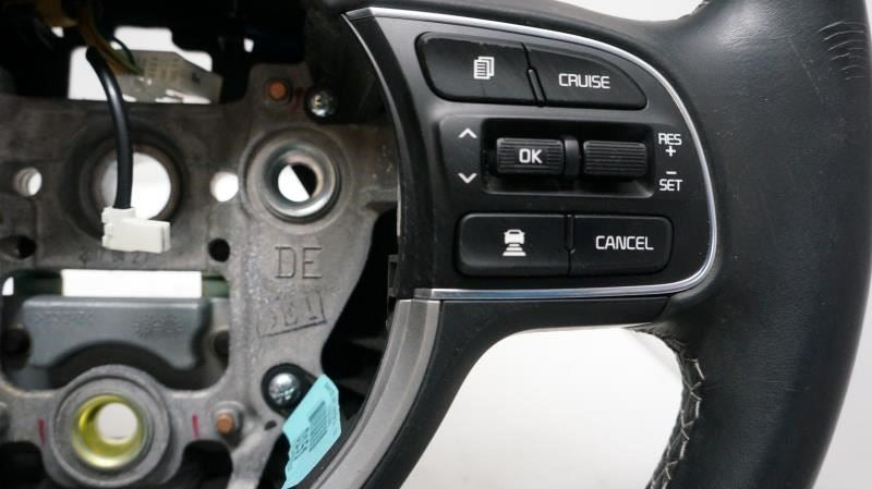 17-19 Kia Niro LX 1.6L Steering Wheel Leather w/ Control Buttons 56100-G5150-SX1 - Alshned Auto Parts