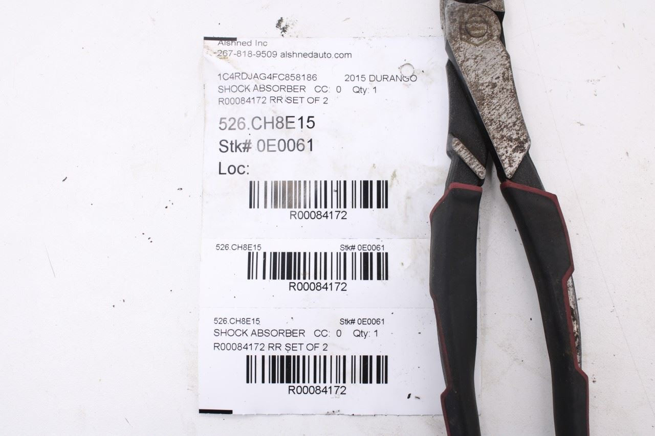 2011-15 Dodge Durango SXT 3.6L AWD Rear Right and Left Side Shock Strut Absorber9