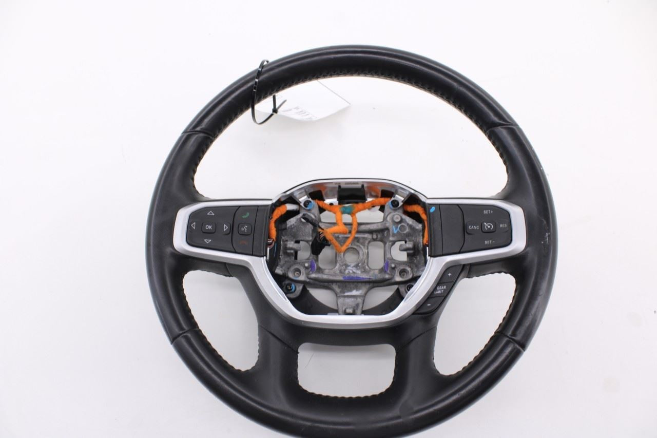 19-21 Ram 1500 Big Horn Crew Cab 5.7L Steering Wheel Leather w/ Control Buttons0