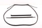2019-2025 Infiniti QX50 LUXE Rear Right Door Weatherstrip with Belt Molding Set - Alshned Auto Parts