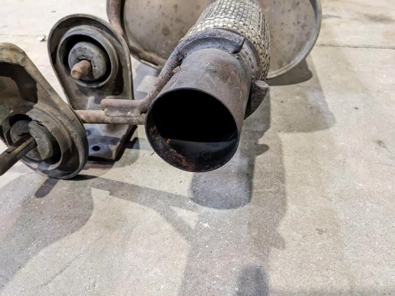2015-2017 Ford F150 3.5L turbo Rear Exhaust System Muffler and Pipe GL3Z-5230-A - Alshned Auto Parts