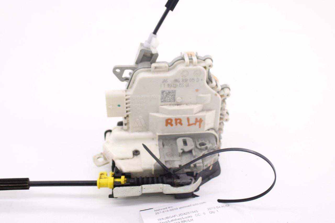 2010-2016 Audi S4 Premium Plus Rear Left Driver Side Door Lock Latch Actuator6