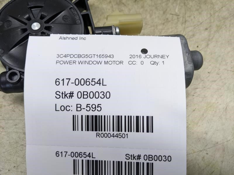 2009-2020 Dodge Journey Rear Left Door Power Window Motor 68209825AA OEM - Alshned Auto Parts