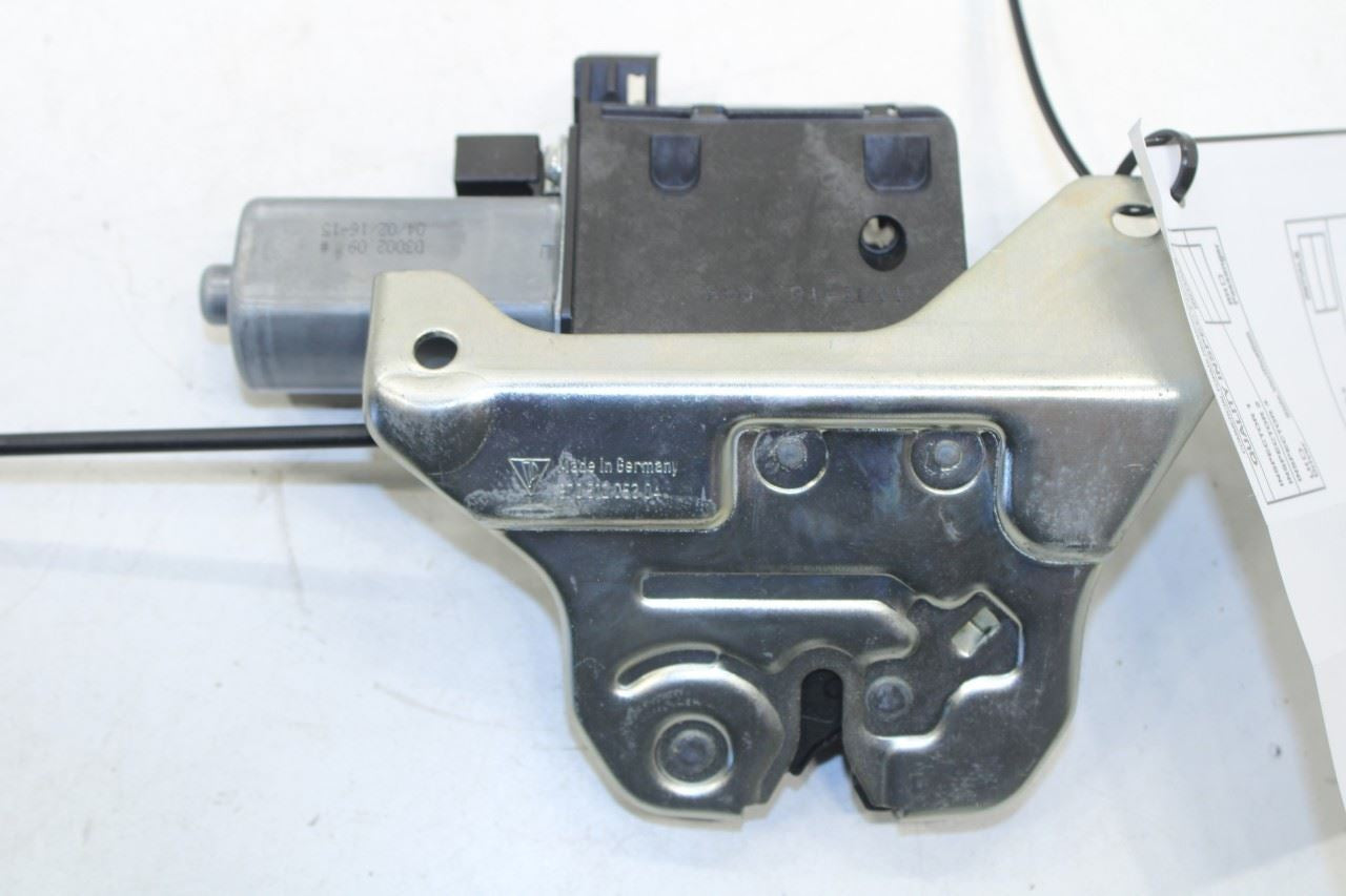 10-16 Porsche Panamera 4 Rear Trunk Deck Lid Lock Latch Actuator 970-512-053-05 - Alshned Auto Parts