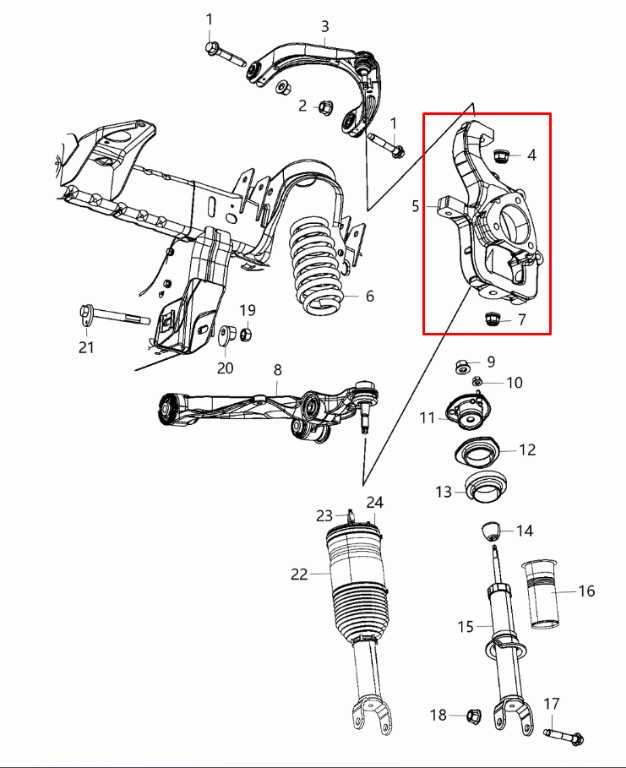 2011-2018 RAM 1500 Laramie Front Left Driver Side Spindle Knuckle Hub 68044703AC - Alshned Auto Parts