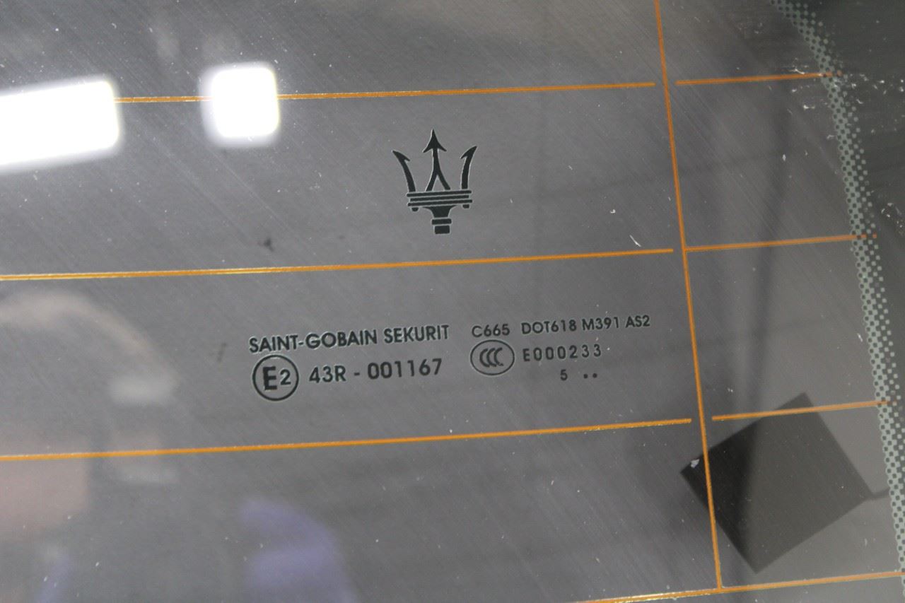 2014-2024 Maserati Ghibli S Q4 Rear Back Window Glass 673003590 OEM - Alshned Auto Parts