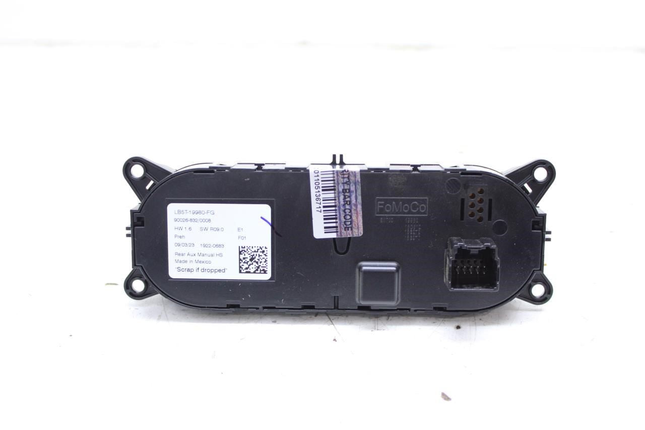 2020-2025 Ford Explorer Rear A/C Heater Climate Control Switch LB5Z-19980-H OEM - Alshned Auto Parts