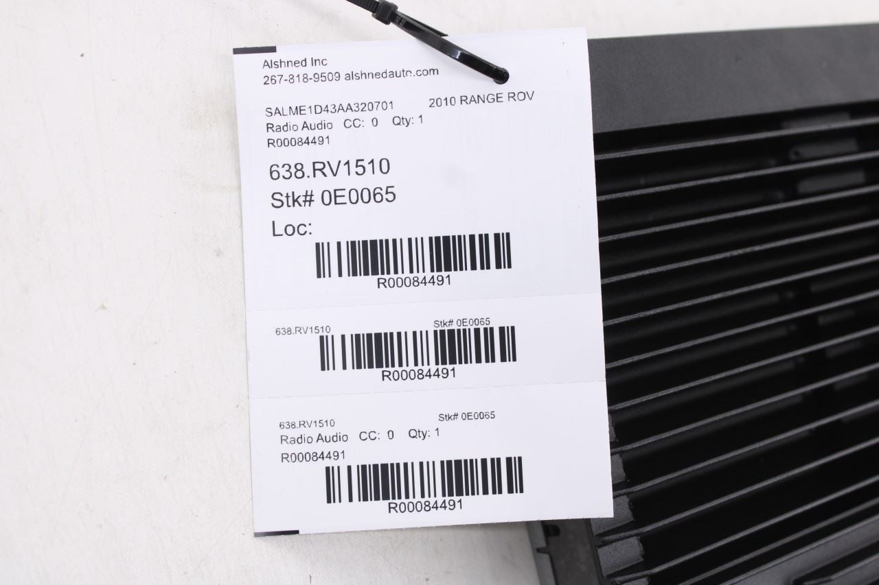 2005-2012 Land Rover Range Rover HSE Harman Kardon Sound System Amplifier Amp - Alshned Auto Parts
