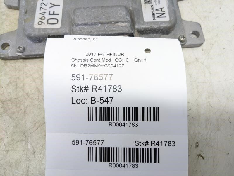 2015-2019 Nissan Pathfinder Transmission Control Module TCM 310F6-BV91A OEM - Alshned Auto Parts