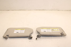 14-20 Infiniti QX60 FWD Front RH and LH Side Sun Visor Set w/ Illuminated Mirror