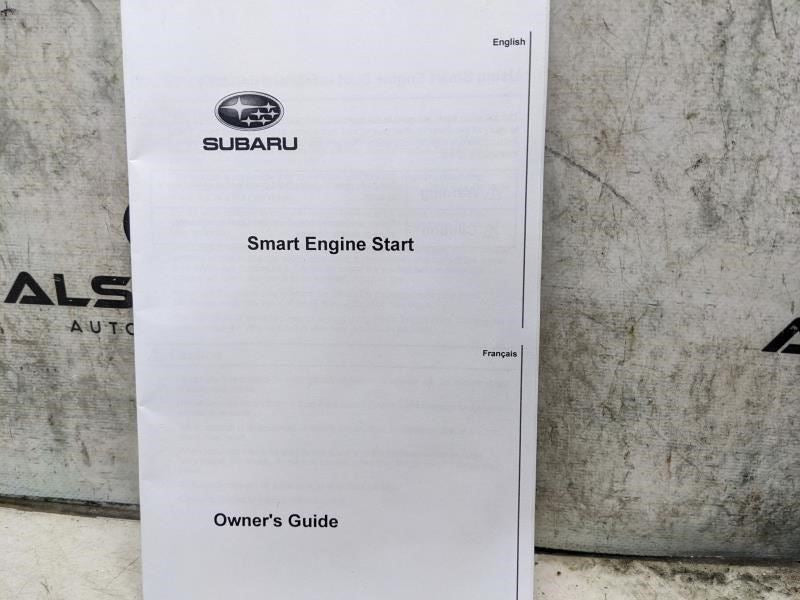 2013 Subaru Legacy / Outback Owners Manual Set with Case MSA5M1304A OEM - Alshned Auto Parts