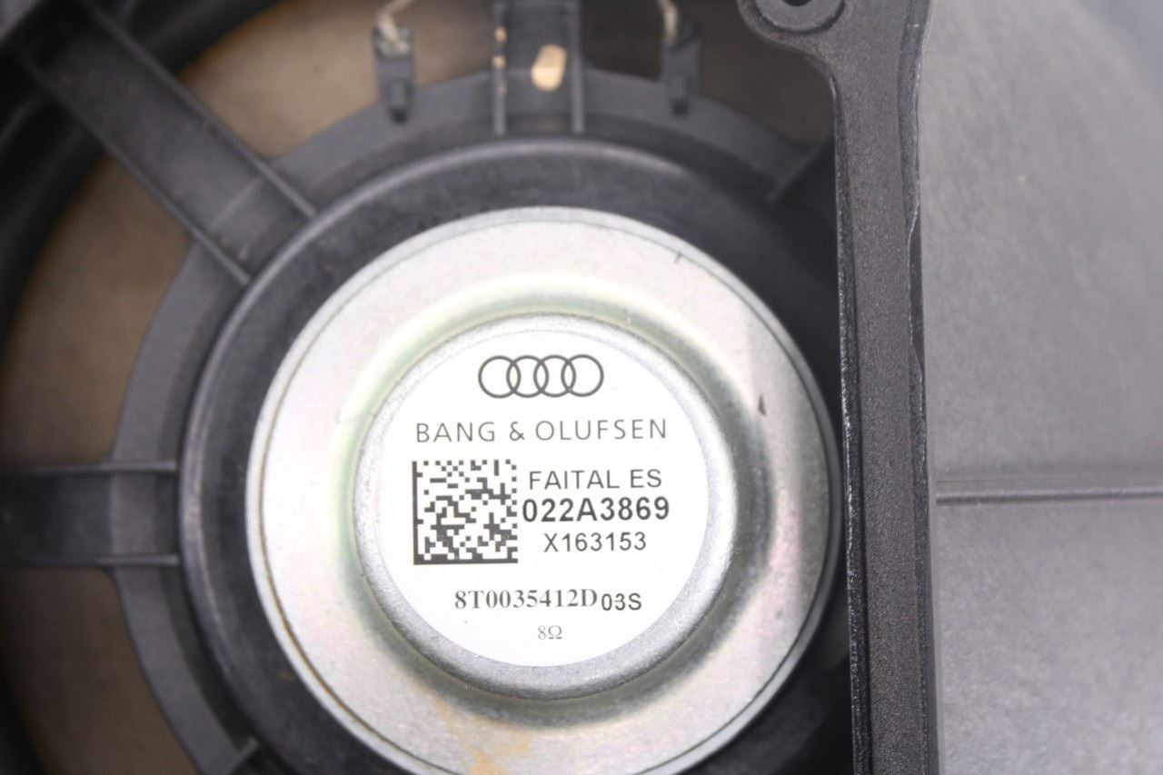 2010-16 Audi S4 Premium Rear Package Tray Audio Speaker Subwoofer 8T0-035-412-D5