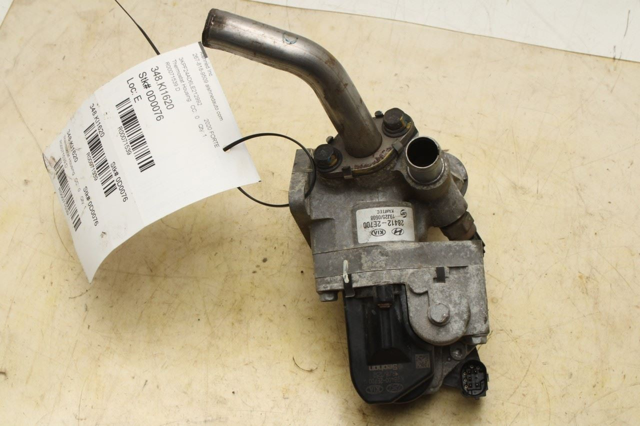 19-24 Kia Forte LXS 2.0L FWD Engine Coolant Thermostat Housing 28412-2E700 OEM - Alshned Auto Parts