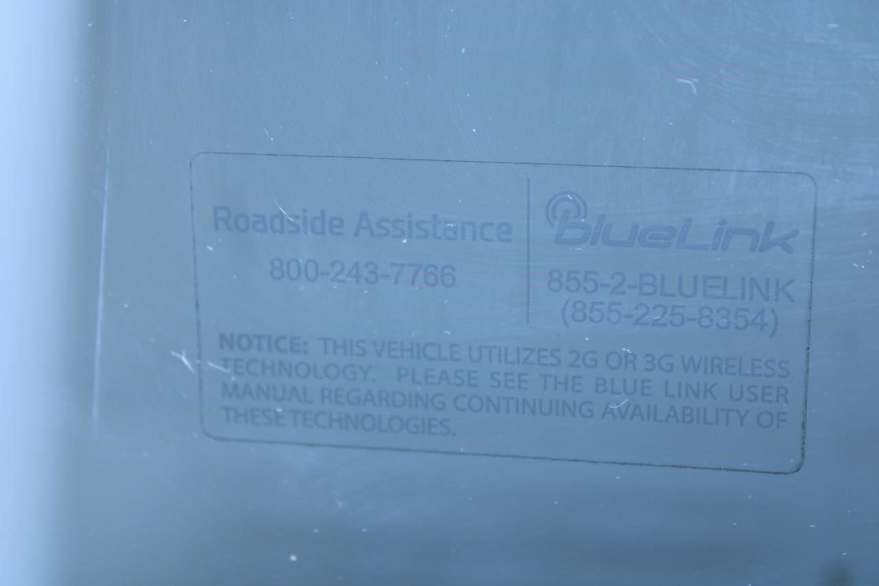 2019-2023 Hyundai Santa Fe Limited Rear Left Side Door Window Glass 83411-S1010 - Alshned Auto Parts