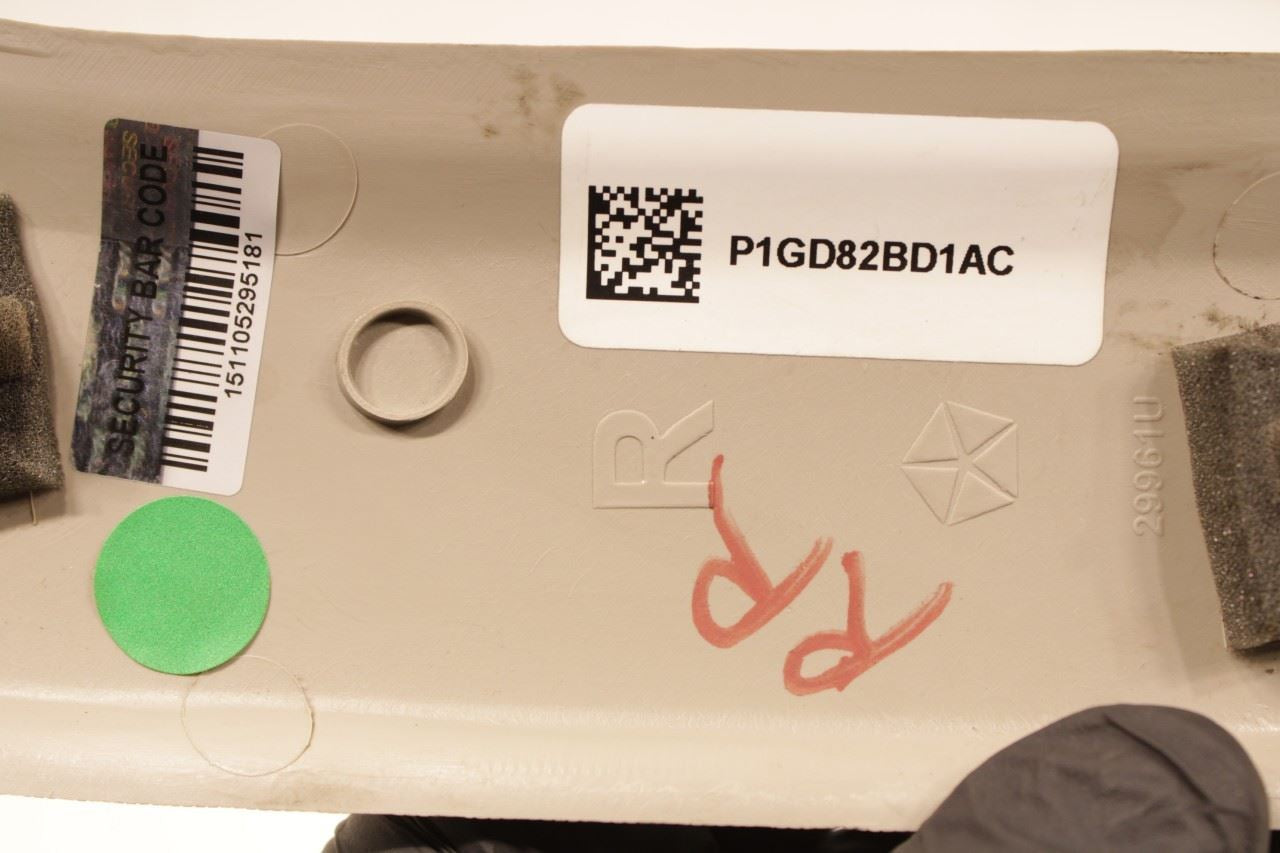 2011-18 RAM 2500 Tradesman Rear Right and Left Door Glass Fixed Trim Cover Pair - Alshned Auto Parts