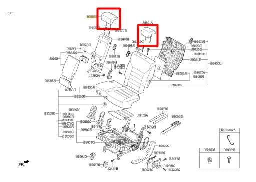 15-20 Kia Sorento LX Rear RH and Left Side Center 2nd Row Seat Headrest Set of 3 - Alshned Auto Parts