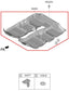 2019-21 Hyundai Veloster 2.0L Front Floor Interior Carpet Liner 84260-J3000-NNB - Alshned Auto Parts