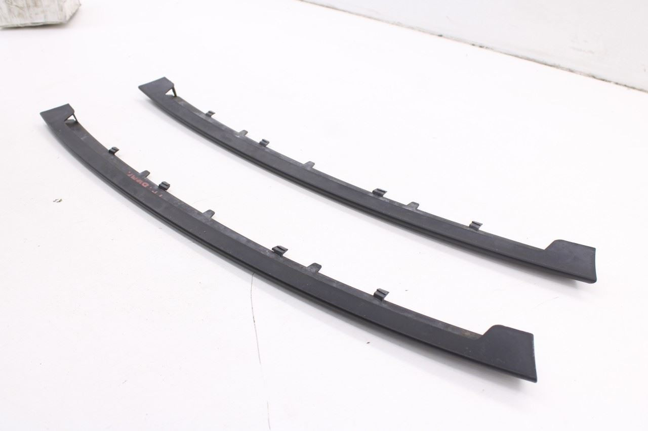 11-14 Porsche Cayenne S Front Bumper Center Grille Upper and Lower Trim Molding10