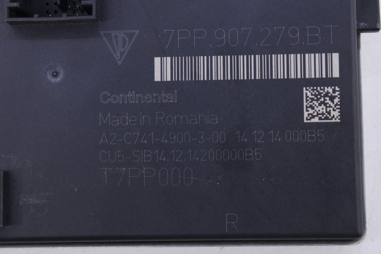 13-2018 Porsche Cayenne S Rear Body Computer Control Module BCM 7PP907279BT OEM7