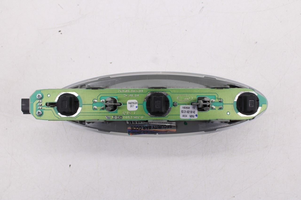 2010-2016 Mini Countryman Cooper S Front and Rear Roof Overhead Console 928433214