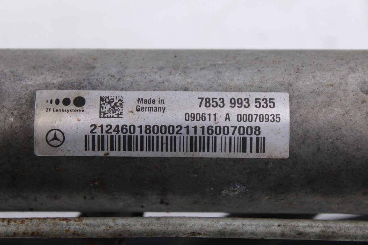 10-11 Mercedes-Benz E 350 Luxury 4Matic Steering Gear Rack and Pinion 212460180012