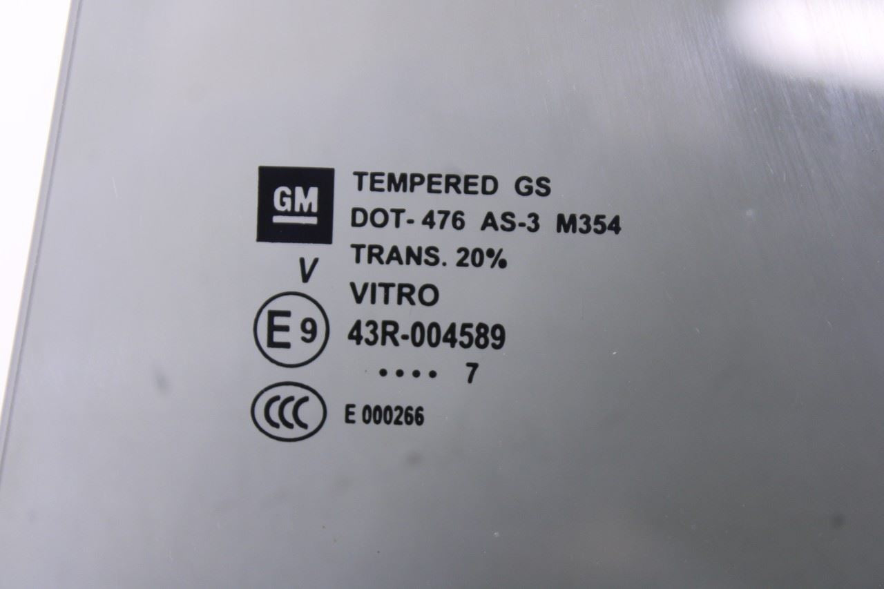 2018-2024 Chevrolet Equinox LT Rear Left Door Window Movable Glass 84388312 OEM4
