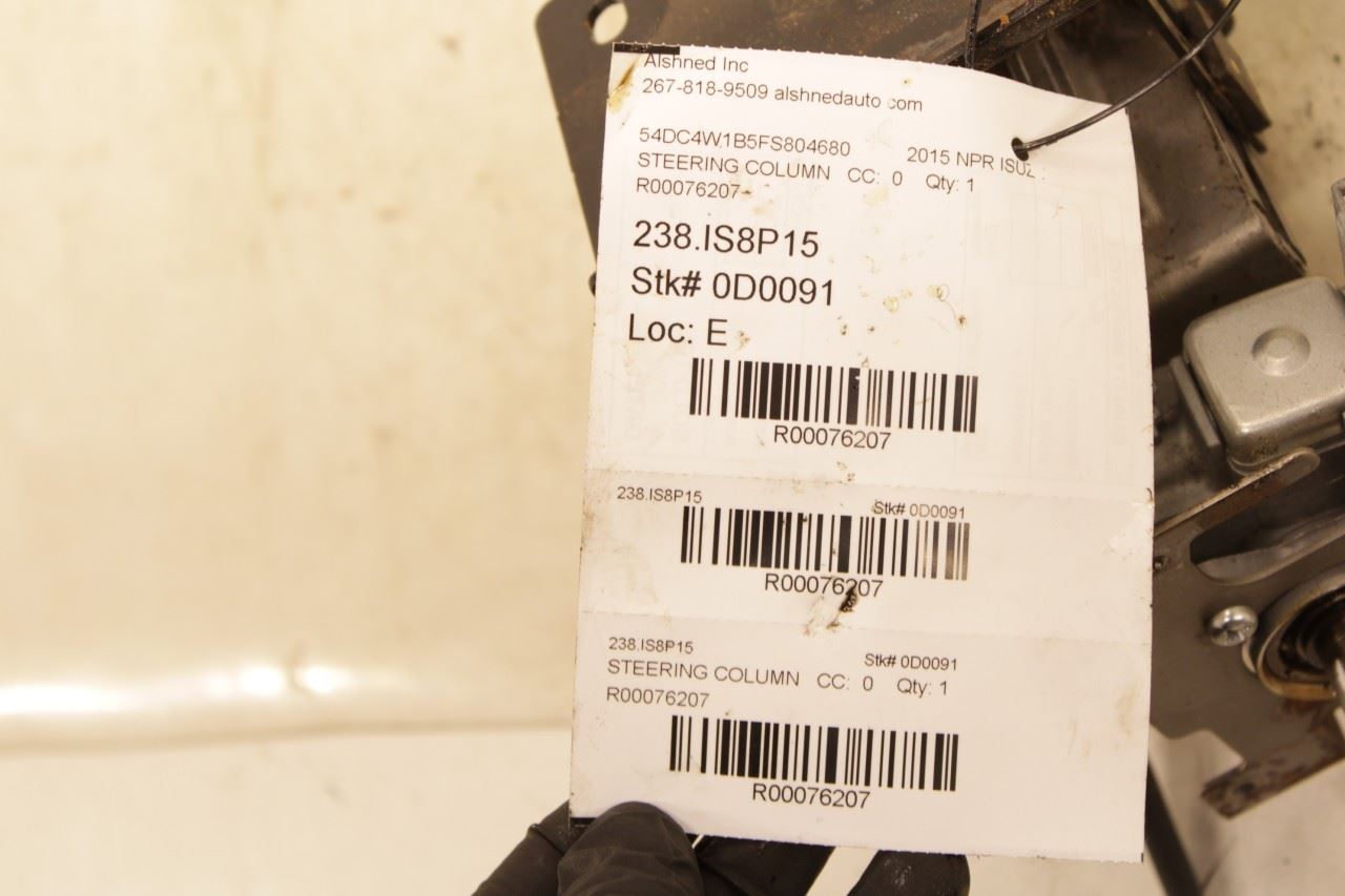 1998-26 Isuzu NPR HD Steering Column Assy w/ Ignition Lock and Key 8-97400-059-1 - Alshned Auto Parts