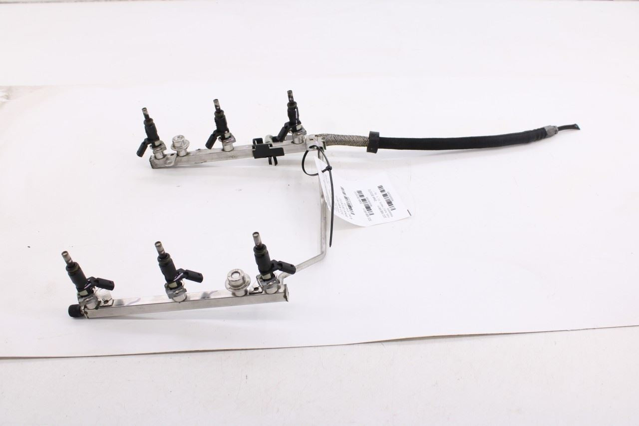 2006-2011 Mercedes-Benz E 350 Luxury 4Matic 3.5L Fuel Rail with Injectors0
