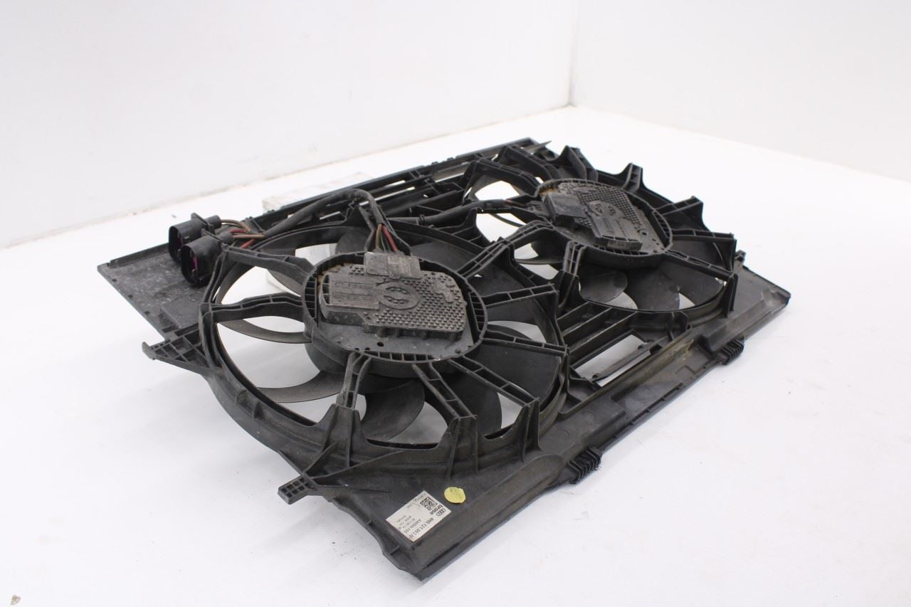 2012-18 Audi A7 Premium 3.0L Dual Radiator Cooling Fan Motor Assy 4H0-121-207-B6