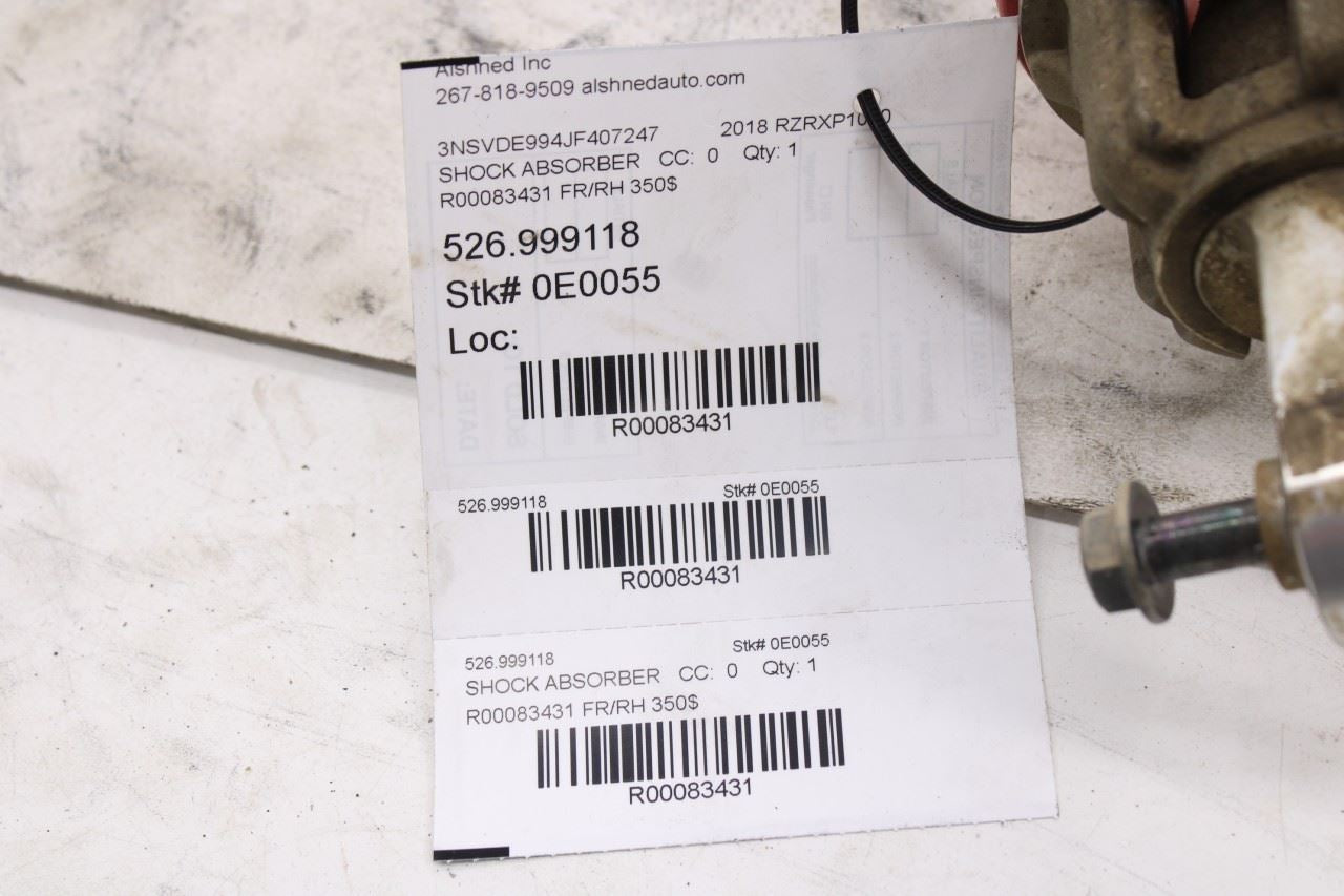 2018 Polaris RZR XP 1000 Front Right Shock Strut Absorber Walker Evans 704488913