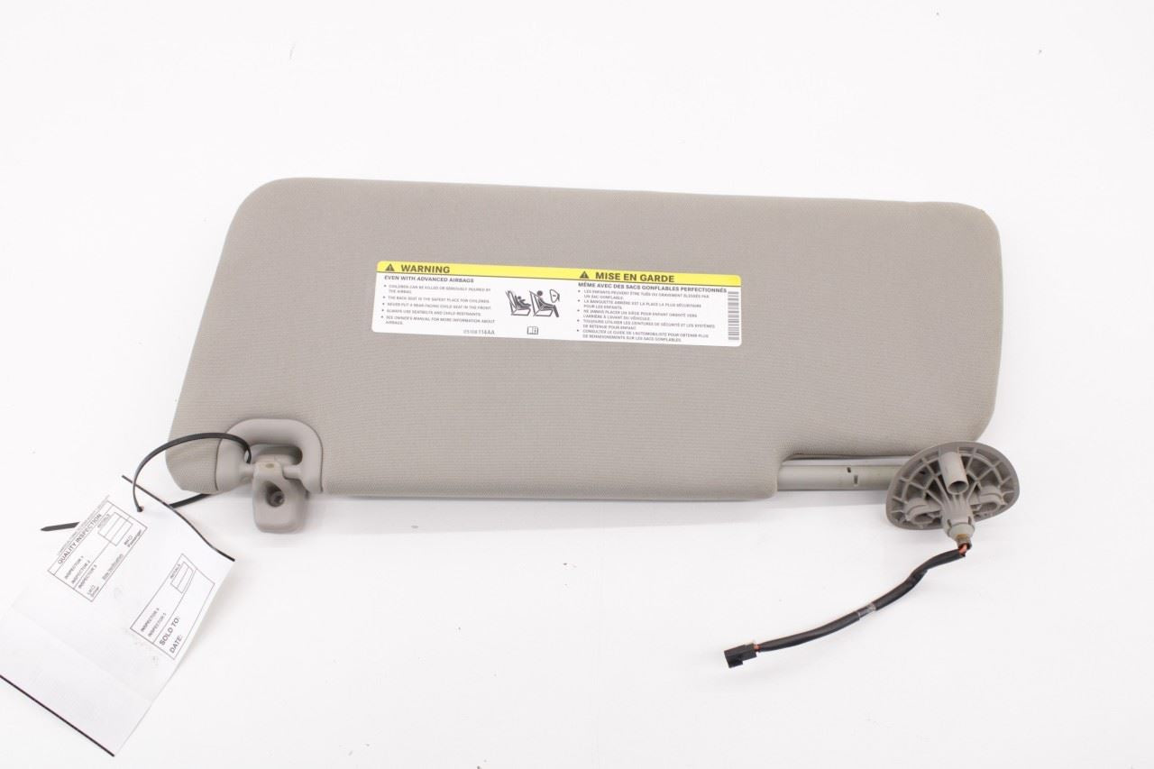 2013-20 RAM 1500 Big Horn Crew Cab Front RH Side Sun Visor w/ Illuminated Mirror - Alshned Auto Parts