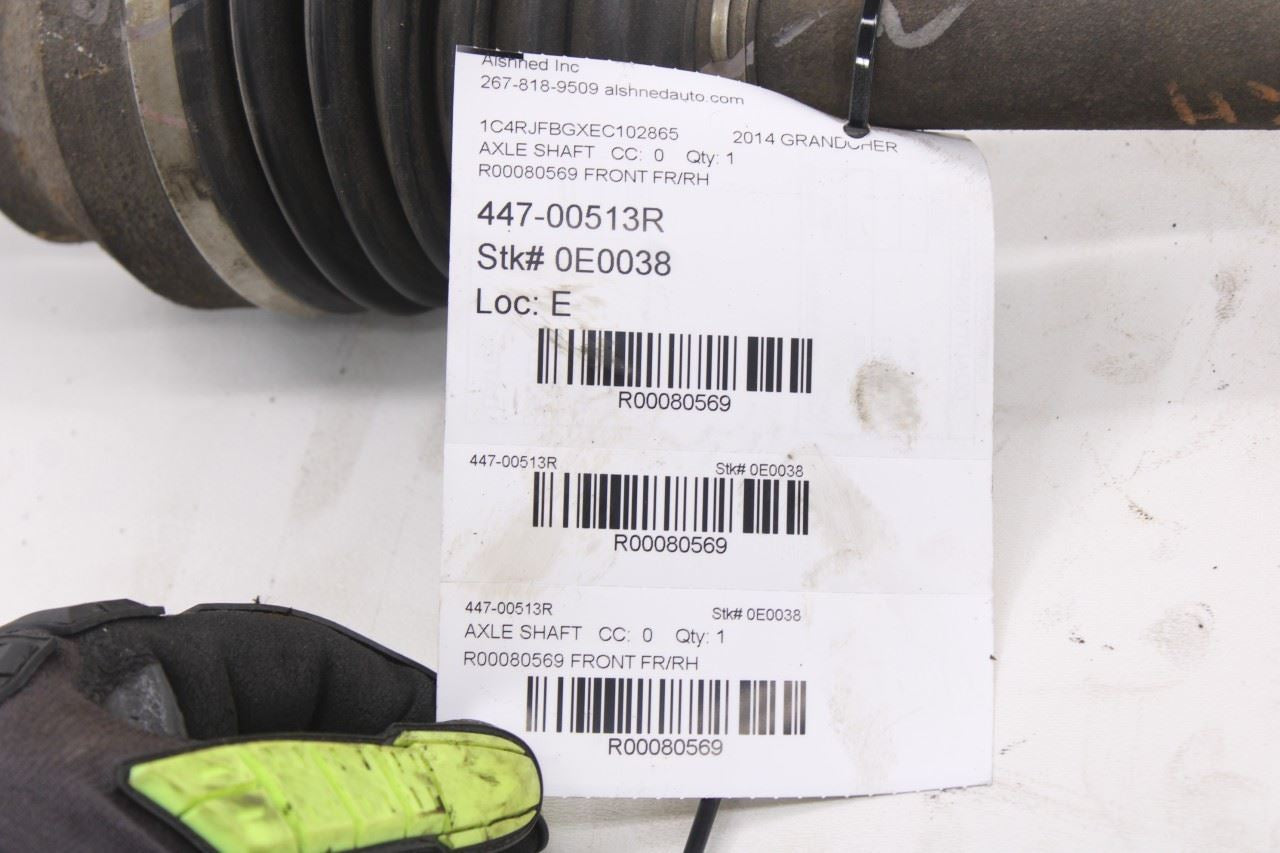 11-21 Jeep Grand Cherokee Limited 4WD Front Right Side CV Axle Drive Half Shaft9