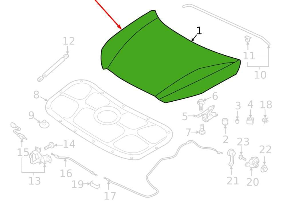 2020-2026 Hyundai Palisade Limited AWD Front Hood Bonnet Shell Panel *ReaD* - Alshned Auto Parts