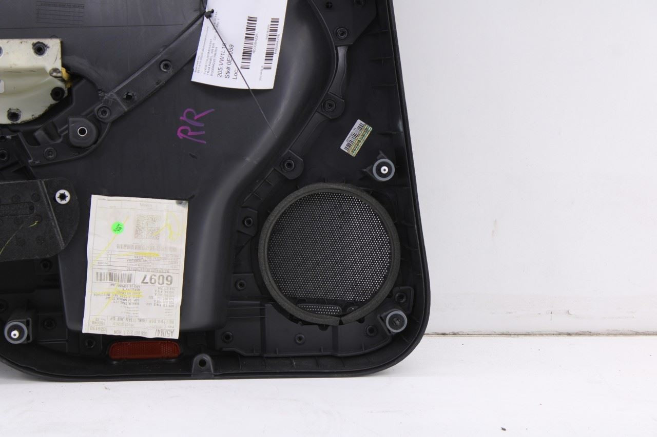 2015-18 Volkswagen Jetta Sport Rear Right Side Door Trim Panel 5C6867212GHJ OEM13