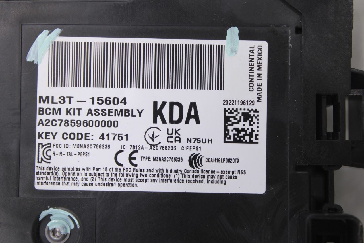 23-24 Ford F150 XLT SuperCrew 5.0L BCM Body Control Module Smart Fuse Relay Box - Alshned Auto Parts