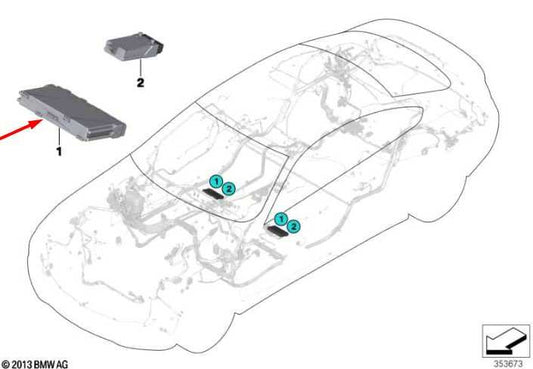 2017-2020 BMW 430i xDrive Front Left or Right Side Seat Memory Control Module - Alshned Auto Parts