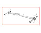 07-18 Jeep Wrangler Sport 2dr 3.6L 4WD Rear Suspension Track Bar 52060024AE OEM - Alshned Auto Parts