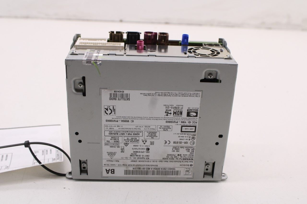 2019-2022 Infiniti QX50 LUXE Bosch Audio Radio Receiver 2591A-6HN5A OEM - Alshned Auto Parts