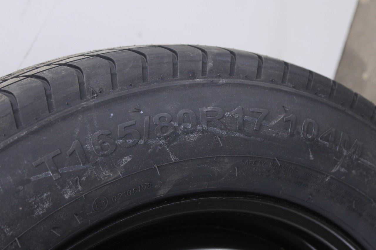 2018-25 Volkswagen Atlas SE Spare Wheel Tire Giti T165/80R17 R17x4 3QF601027F03C - Alshned Auto Parts